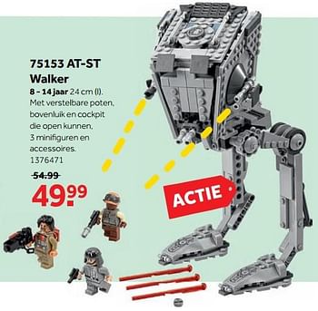 Aanbiedingen 75153 at-st walker - Lego - Geldig van 25/09/2017 tot 10/12/2017 bij Intertoys