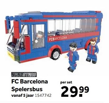 Aanbiedingen Fc barcelona spelersbus - FC Barcelona - Geldig van 25/09/2017 tot 10/12/2017 bij Intertoys