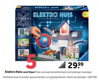 Aanbiedingen Elektro huis - Ravensburger - Geldig van 25/09/2017 tot 10/12/2017 bij Intertoys