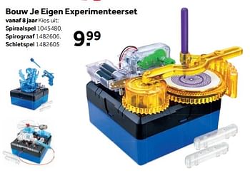 Aanbiedingen Bouw je eigen experimenteerset - Huismerk - Intertoys - Geldig van 25/09/2017 tot 10/12/2017 bij Intertoys