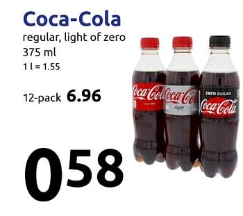 Aanbiedingen Coca-cola regular, light of zero - Coca Cola - Geldig van 27/09/2017 tot 03/10/2017 bij Action