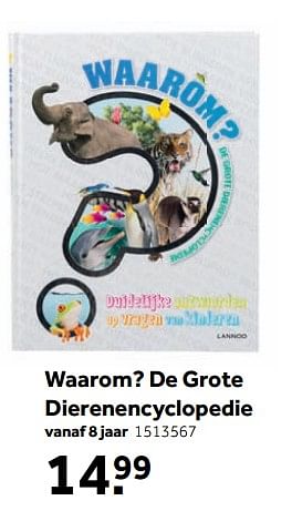 Aanbiedingen Waarom? de grote dierenencyclopedie - Huismerk - Intertoys - Geldig van 25/09/2017 tot 10/12/2017 bij Intertoys