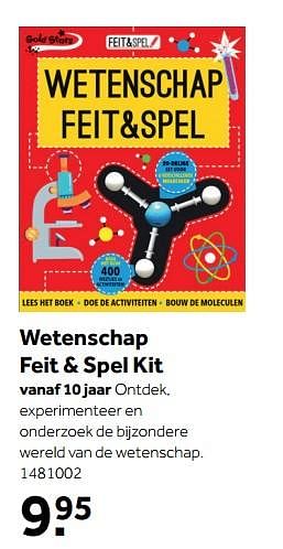 Aanbiedingen Wetenschap feit + spel kit - Huismerk - Intertoys - Geldig van 25/09/2017 tot 10/12/2017 bij Intertoys