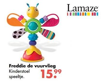 Aanbiedingen Freddie de vuurvlieg kinderstoel speeltje - Lamaze - Geldig van 09/10/2017 tot 06/12/2017 bij Multi Bazar