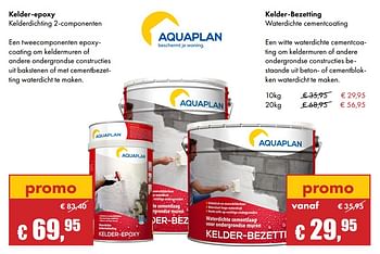 Aanbiedingen Kleder-epoxy - Aquaplan - Geldig van 02/10/2017 tot 16/11/2017 bij Multi Bazar