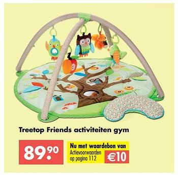 Aanbiedingen Treetop friends activiteiten gym - Skip Hop - Geldig van 09/10/2017 tot 06/12/2017 bij Multi Bazar