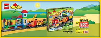 Aanbiedingen 10508 luxe treinset - Lego - Geldig van 09/10/2017 tot 06/12/2017 bij Multi Bazar