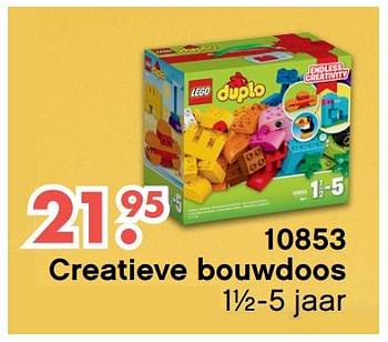 Aanbiedingen 10853 creatieve bouwdoos - Lego - Geldig van 09/10/2017 tot 06/12/2017 bij Multi Bazar