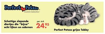 Aanbiedingen Perfect petzzz grijze tabby - Perfect Petzzz - Geldig van 09/10/2017 tot 06/12/2017 bij Multi Bazar