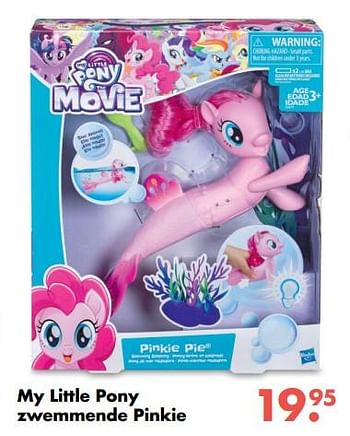 Aanbiedingen My little pony zwemmende pinkie - My Little Pony - Geldig van 09/10/2017 tot 06/12/2017 bij Multi Bazar