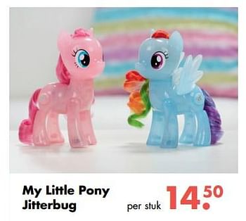 Aanbiedingen My little pony jitterbug - My Little Pony - Geldig van 09/10/2017 tot 06/12/2017 bij Multi Bazar