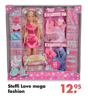 Aanbiedingen Steffi love mega fashion - Steffi Love - Geldig van 09/10/2017 tot 06/12/2017 bij Multi Bazar