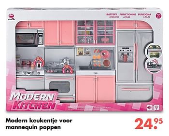 Aanbiedingen Modern keukentje voor mannequin poppen - Moderna - Geldig van 09/10/2017 tot 06/12/2017 bij Multi Bazar