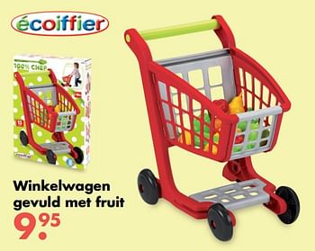 Aanbiedingen Winkelwagen gevuld met fruit - Ecoiffier - Geldig van 09/10/2017 tot 06/12/2017 bij Multi Bazar