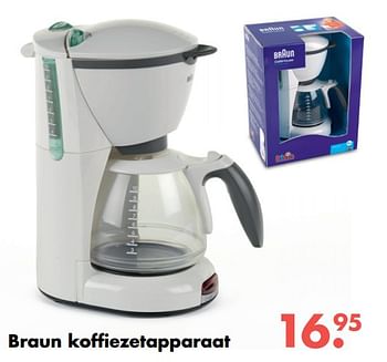 Aanbiedingen Braun koffiezetapparaat - Theo Klein - Geldig van 09/10/2017 tot 06/12/2017 bij Multi Bazar