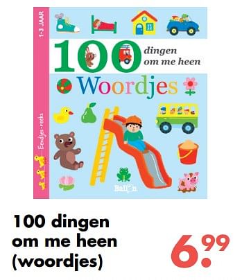 Aanbiedingen 100 dingen om me heen (woordjes) - Huismerk - Multi Bazar - Geldig van 09/10/2017 tot 06/12/2017 bij Multi Bazar