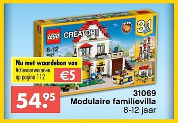 Aanbiedingen Modulaire familievilla - Lego - Geldig van 09/10/2017 tot 06/12/2017 bij Multi Bazar