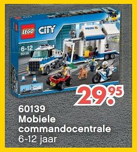 Aanbiedingen Mobiele commandocentrale - Lego - Geldig van 09/10/2017 tot 06/12/2017 bij Multi Bazar