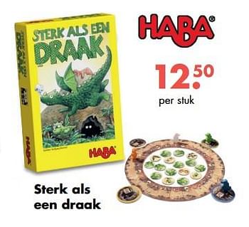 Aanbiedingen Sterk als een draak - Haba - Geldig van 09/10/2017 tot 06/12/2017 bij Multi Bazar