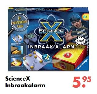 Aanbiedingen Sciencex inbraakalarm - Ravensburger - Geldig van 09/10/2017 tot 06/12/2017 bij Multi Bazar