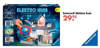 Aanbiedingen Sciencex elektro huis - Ravensburger - Geldig van 09/10/2017 tot 06/12/2017 bij Multi Bazar