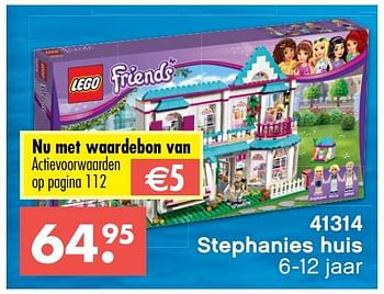 Aanbiedingen Stephanies huis - Lego - Geldig van 09/10/2017 tot 06/12/2017 bij Multi Bazar