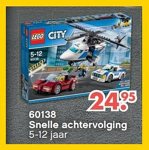 Aanbiedingen Snelle achtervolging - Lego - Geldig van 09/10/2017 tot 06/12/2017 bij Multi Bazar