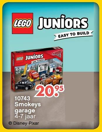 Aanbiedingen Smokeys garage - Lego - Geldig van 09/10/2017 tot 06/12/2017 bij Multi Bazar