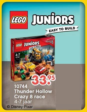 Aanbiedingen Thunder hollow crazy 8 race - Lego - Geldig van 09/10/2017 tot 06/12/2017 bij Multi Bazar