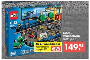 Aanbiedingen Vrachttrein - Lego - Geldig van 09/10/2017 tot 06/12/2017 bij Multi Bazar