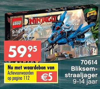 Aanbiedingen Bliksemstraaljager - Lego - Geldig van 09/10/2017 tot 06/12/2017 bij Multi Bazar