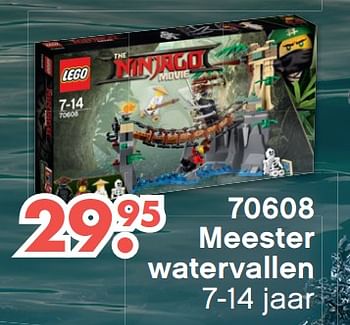 Aanbiedingen Meester watervallen - Lego - Geldig van 09/10/2017 tot 06/12/2017 bij Multi Bazar