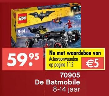 Aanbiedingen De batmobile - Lego - Geldig van 09/10/2017 tot 06/12/2017 bij Multi Bazar