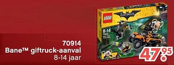 Aanbiedingen Bane giftruck-aanval - Lego - Geldig van 09/10/2017 tot 06/12/2017 bij Multi Bazar