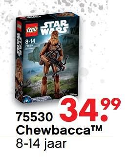 Aanbiedingen Chewbacca - Lego - Geldig van 09/10/2017 tot 06/12/2017 bij Multi Bazar