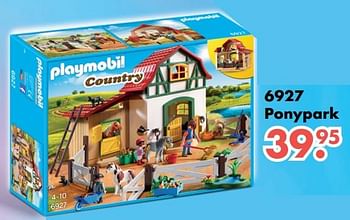 Aanbiedingen Ponypark - Playmobil - Geldig van 09/10/2017 tot 06/12/2017 bij Multi Bazar