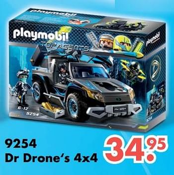 Aanbiedingen Dr drone`s 4x4 - Playmobil - Geldig van 09/10/2017 tot 06/12/2017 bij Multi Bazar