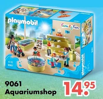 Aanbiedingen Aquariumshop - Playmobil - Geldig van 09/10/2017 tot 06/12/2017 bij Multi Bazar