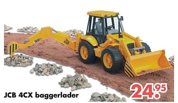 Aanbiedingen Jcb 4cx baggerlader - Bruder - Geldig van 09/10/2017 tot 06/12/2017 bij Multi Bazar