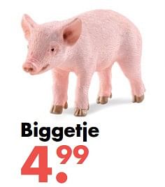 Aanbiedingen Biggetje - Schleich - Geldig van 09/10/2017 tot 06/12/2017 bij Multi Bazar