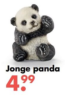 Aanbiedingen Jonge panda - Schleich - Geldig van 09/10/2017 tot 06/12/2017 bij Multi Bazar