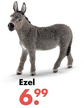 Aanbiedingen Ezel - Schleich - Geldig van 09/10/2017 tot 06/12/2017 bij Multi Bazar