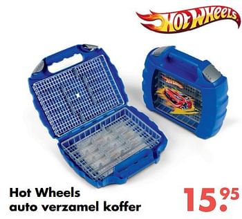 Aanbiedingen Hot wheels auto verzamel koffer - Hot Wheels - Geldig van 09/10/2017 tot 06/12/2017 bij Multi Bazar