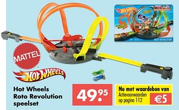 Aanbiedingen Hot wheels roto revolution speelset - Hot Wheels - Geldig van 09/10/2017 tot 06/12/2017 bij Multi Bazar