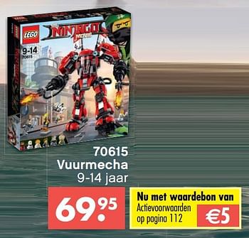 Aanbiedingen Vuurmecha - Lego - Geldig van 09/10/2017 tot 06/12/2017 bij Multi Bazar