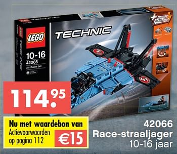 Aanbiedingen Race-straaljager - Lego - Geldig van 09/10/2017 tot 06/12/2017 bij Multi Bazar