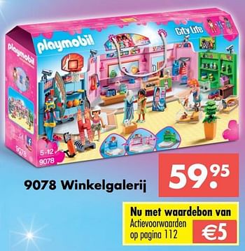 Aanbiedingen Winkelgalerij - Playmobil - Geldig van 09/10/2017 tot 06/12/2017 bij Multi Bazar