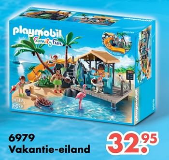 Aanbiedingen Vakantie-eiland - Playmobil - Geldig van 09/10/2017 tot 06/12/2017 bij Multi Bazar