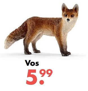 Aanbiedingen Vos - Schleich - Geldig van 09/10/2017 tot 06/12/2017 bij Multi Bazar