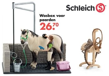 Aanbiedingen Wasbox voor paarden - Schleich - Geldig van 09/10/2017 tot 06/12/2017 bij Multi Bazar